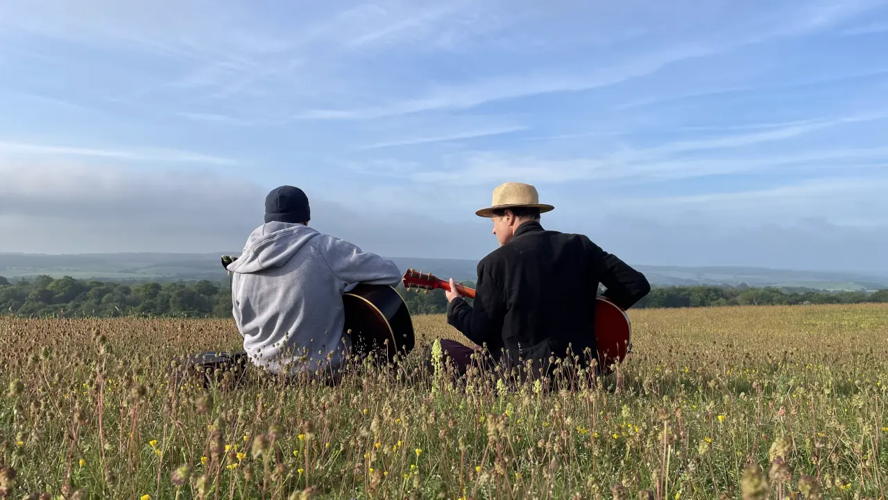 Contact The Strips background